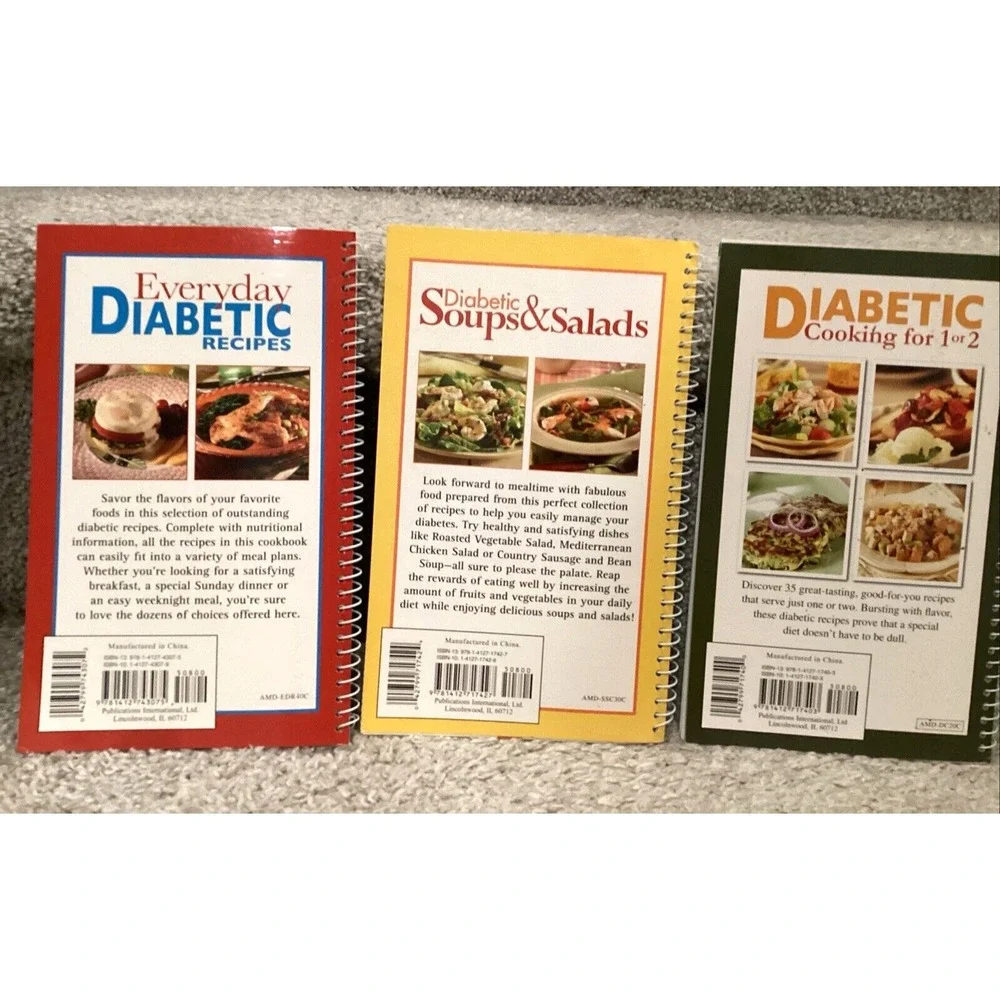 Diabetic Cookbooks Snacks Soups Everyday Sweets Desserts Favorite Recipes (6)
